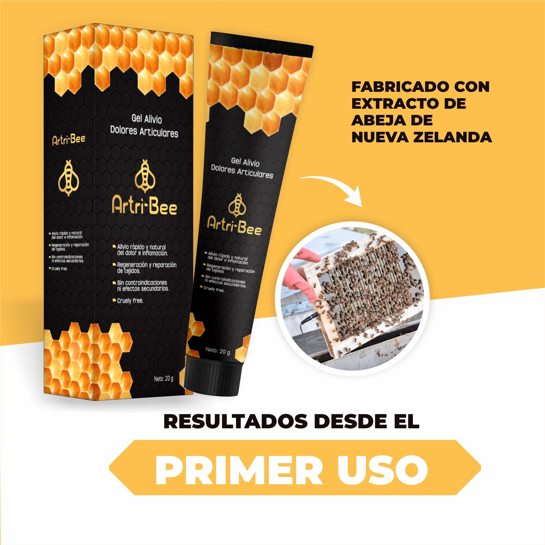 Gel Alivio Dolores Articulares - ArtriBee®